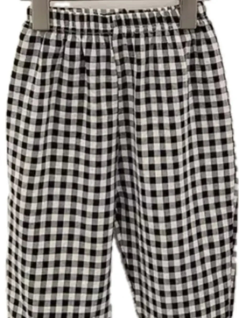 New toddler boy, girl Black & White Gingham 3T